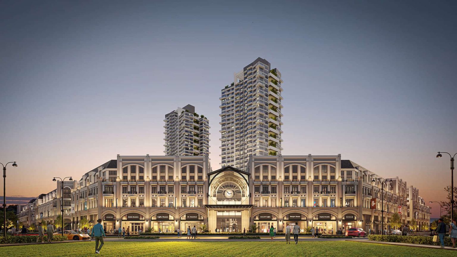 Khu phức hợp thương mại kết hợp nhà ở cao cấp Arkadia Square – tinh hoa giữa lòng ParkCity Hanoi
